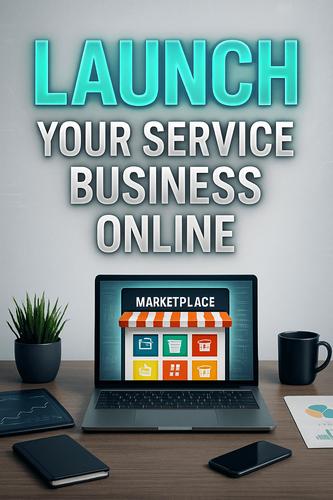 Launch Your Service Business Online background